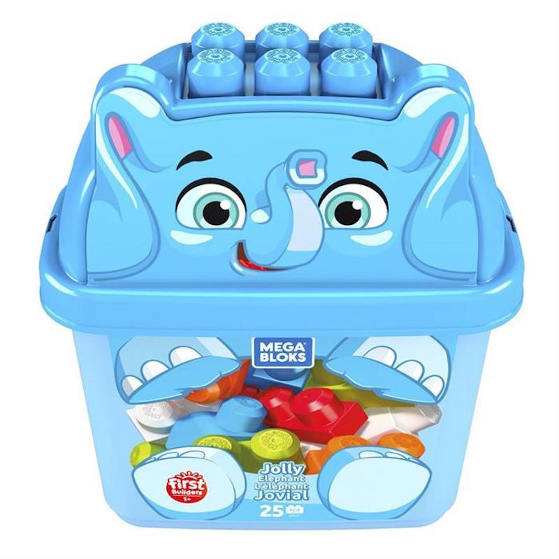 Mega Bloks Jolly Elephant Animal Bucket