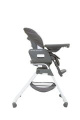 Joie Mimzy Spin 3 in 1 High Chair Tile - Portable Booster Seat For Ages 0-3 Years