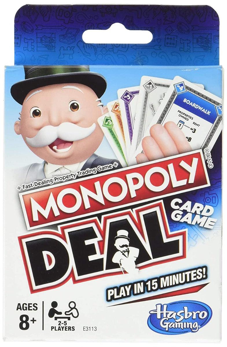 Monopoly Deal Card Game English (New) for Families and Kids Ages 8 and Up
