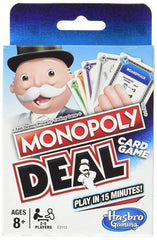 Monopoly Deal Card Game English (New) for Families and Kids Ages 8 and Up