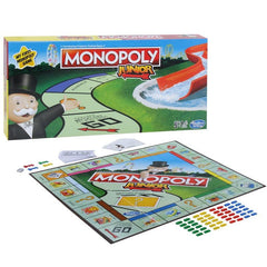 Monopoly Junior Board Game For Kids Ages 5 and Up, Great Introduction to the Game
