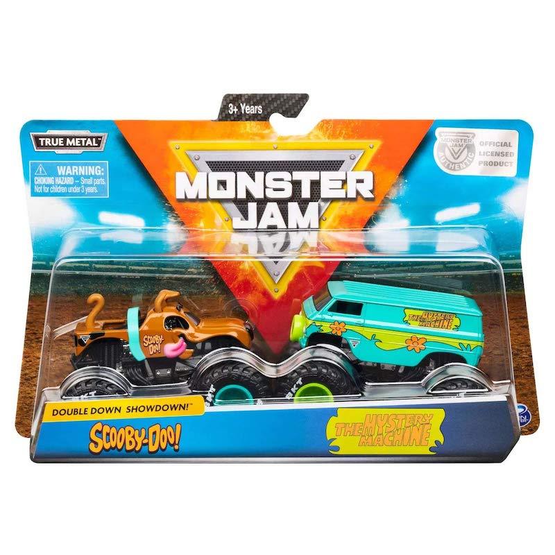 Monster Jam 1: 64 2 Pack- Scooby Doo Vs Mystery Machine for Boys 