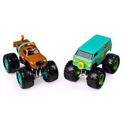 Monster Jam 1: 64 2 Pack- Scooby Doo Vs Mystery Machine for Boys 
