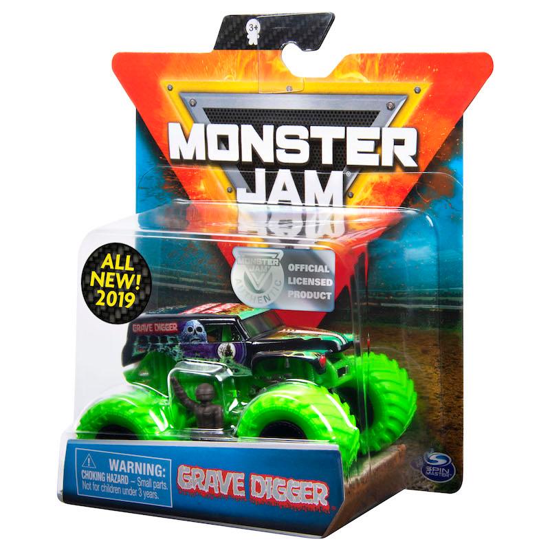 Monster Jam 1: 64 Single Pack -Grave Digger for 5+ Kids