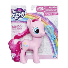 My Little Pony Toy 6-Inch Pinkie Pie, Pink Pony Figure with Rooted Hair and Comb