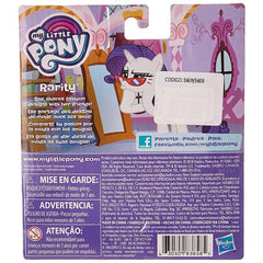 My Little Pony Toy 6-Inch Rarity, White Pony Figure with Rooted Hair and Comb