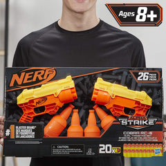 Nerf Alpha Strike Cobra RC 6 Duel Blasters with Targetting Set