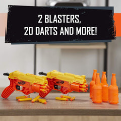 Nerf Alpha Strike Cobra RC 6 Duel Blasters with Targetting Set