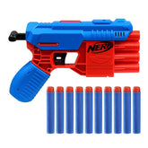 Nerf Alpha Strike Fang QS-4 Blaster ,4-Dart Blasting Fire 4 Darts in a Row ,10 Official Nerf Elite Darts Easy Load-Prime-Fire