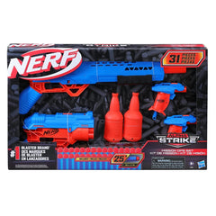 Nerf Alpha Strike Mission Ops Set Includes 4 Blasters, 2 Half-Targets, and 25 Official Nerf Elite Darts