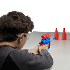 Nerf Alpha Strike Optic QS-4 Duel Targeting Set ,22-Pieces ,Includes 2 Blasters, 4 Half-Targets, 16 Official Nerf Darts