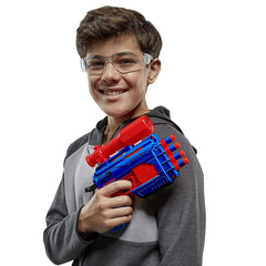 Nerf Alpha Strike Optic QS-4 Duel Targeting Set ,22-Pieces ,Includes 2 Blasters, 4 Half-Targets, 16 Official Nerf Darts