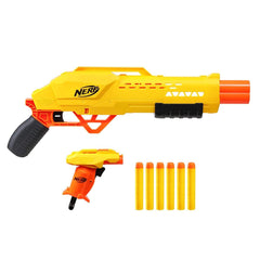 Nerf Alpha Strike Tiger DB-6 and Stinger SD-1 Blasters,2-Pack Set with 6 Official Nerf Elite Darts,for Kids, Teens, Adults