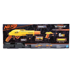 Nerf Alpha Strike Tiger DB-6 and Stinger SD-1 Blasters,2-Pack Set with 6 Official Nerf Elite Darts,for Kids, Teens, Adults