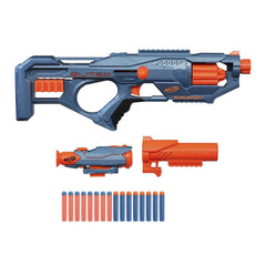 Nerf Elite 2.0 Eaglepoint RD-8 Blaster,8-Dart Drum, Detachable Scope and Barrel, 16 Nerf Darts, Bolt Action