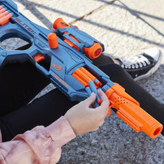 Nerf Elite 2.0 Eaglepoint RD-8 Blaster,8-Dart Drum, Detachable Scope and Barrel, 16 Nerf Darts, Bolt Action