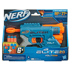 Nerf Elite 2.0 Volt Sd-1 Blaster, 6 Darts, Light Beam Targeting, 2 Tactical Rails to Customize for Battle