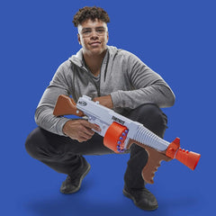 Nerf Fortnite DG Dart Blaster, 15-Dart Rotating Drum, Pump Action, 15 Official Nerf Darts, Inspired by Blaster Used in Fortnite Video Game