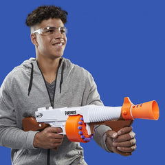 Nerf Fortnite DG Dart Blaster, 15-Dart Rotating Drum, Pump Action, 15 Official Nerf Darts, Inspired by Blaster Used in Fortnite Video Game