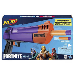 Nerf Fortnite HC-E Mega Dart Blaster, Includes 3 Official Mega Fortnite Darts, for Youth, Teens, Adults