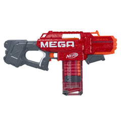Nerf Mega Motostryke Motorized 10-Dart Blaster, Includes 10 Darts & 10-Dart Clip, for Kids, Teens, Adults