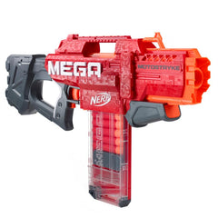 Nerf Mega Motostryke Motorized 10-Dart Blaster, Includes 10 Darts & 10-Dart Clip, for Kids, Teens, Adults