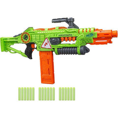 Nerf Revoltinator Nerf Zombie Strike Toy Blaster with Motorized Lights Sounds and 18 Official Darts for Kids, Teens, and Adults