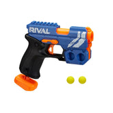 Nerf Rival Knockout XX-100 Blaster -Team Blue, Round Storage, 85 FPS Velocity, Breech Load -- Includes 2 Official Nerf Rival Rounds