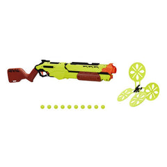 Nerf Rival Saturn XX-1000 Edge Series Targeting Set -- Pump-Action Blaster, Reactive Moving Target, 10 Rounds, 90 FPS