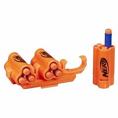 Nerf Shell Upgrade Kit -- Includes 3 Shells, 9 Official Elite Darts, Shell Holder -- for Kids, Teens, Adults
