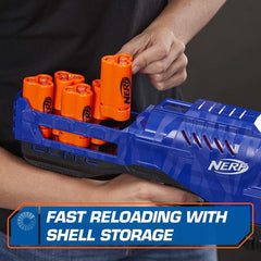 Nerf Trilogy DS-15 N-Strike Elite Toy Blaster with 15 Official Elite Darts and 5 Shells