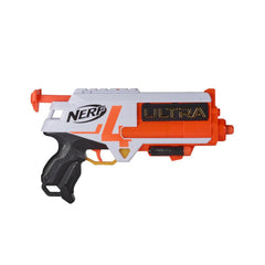 Nerf Ultra Four Dart Blaster, 4 Ultra Darts, Single-Shot Blasting, 2-Dart Storage, Compatible Only with Ultra Darts