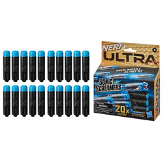 Nerf Ultra Sonic Screamers 20-Dart Refill Pack - Darts Whistle Through the Air -- Compatible Only with Nerf Ultra Blasters