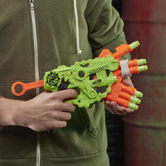 Nerf Zombie Strike Alternator Blaster, Fires 3 Ways, Includes 12 Elite Darts, For Kids, Teens, Adults