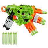 Nerf Zombie Strike Alternator Blaster, Fires 3 Ways, Includes 12 Elite Darts, For Kids, Teens, Adults