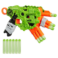 Nerf Zombie Strike Alternator Blaster, Fires 3 Ways, Includes 12 Elite Darts, For Kids, Teens, Adults