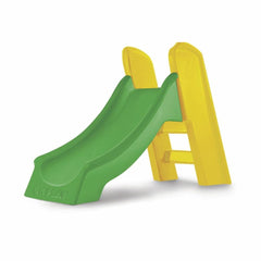 Ok Play Slider Ladder Babies Slide, Garden and School Toy for Kids,Green & Yellow, Ages 1 to 2 years