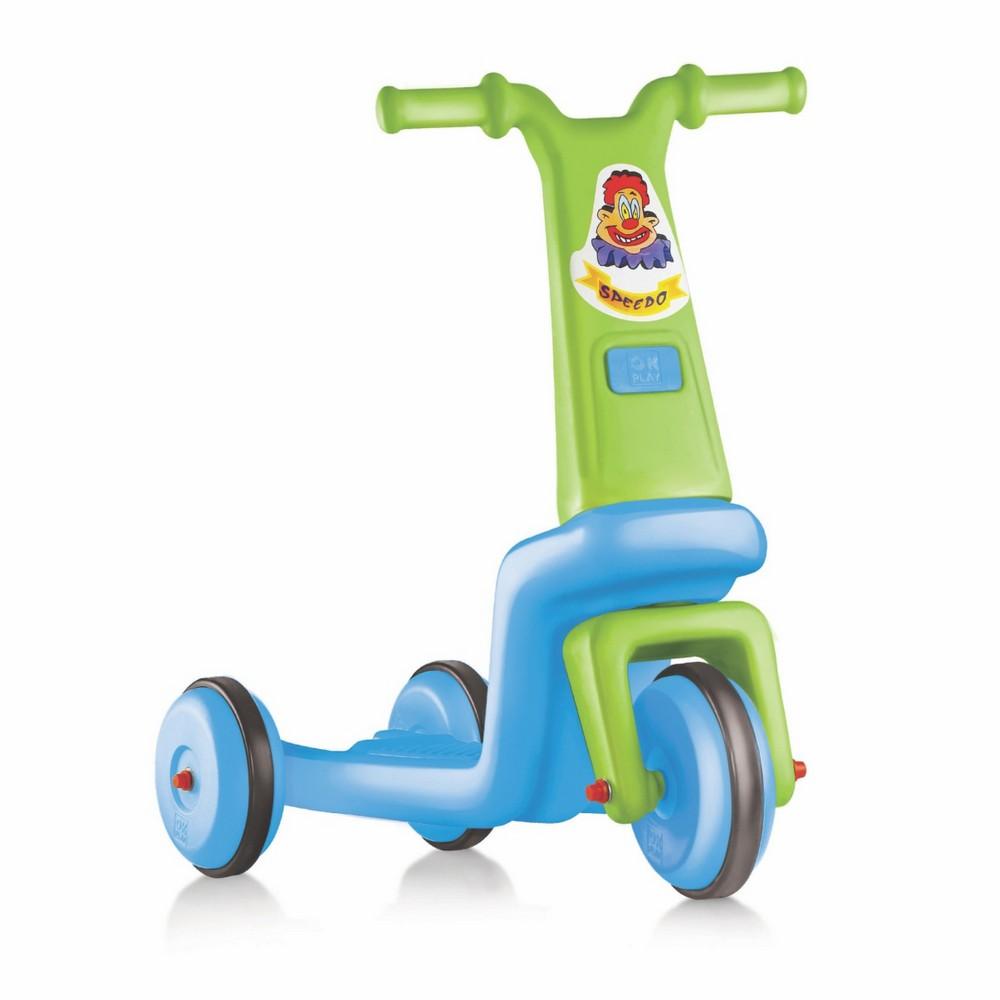 Ok Play Speedo Baby Ride On Push Bike for Kids, Sky Blue, Ages 2 to 4 years