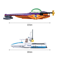 Sluban Manhunt in Sea, Building Blocks For Ages 6+ - FunCorp India