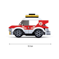 Sluban Ambulance- Small, Building Blocks For Ages 6+ - FunCorp India