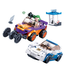 Sluban Police Manhunt on Highway, Building Blocks For Ages 6+ - FunCorp India