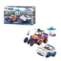 Sluban Police Manhunt on Highway, Building Blocks For Ages 6+ - FunCorp India