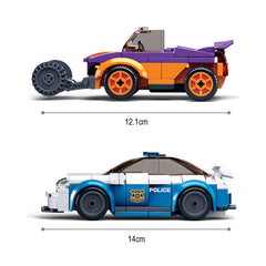 Sluban Police Manhunt on Highway, Building Blocks For Ages 6+ - FunCorp India