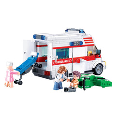Sluban Ambulance-Large, Building Blocks For Ages 6+ - FunCorp India