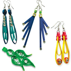 ToyKraft Jewellery Designs - Paper Quilling Craft Kit