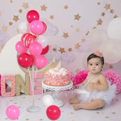 PartyCorp Balloon Stand Big, 1 pc(Includes 13 Balloon Cups and 1 Balloon Base) Balloons Not Included