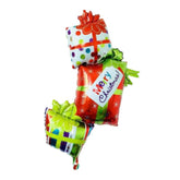 PartyCorp Gifts Foil With Merry Christmas Text Balloon for Party Decoration Set