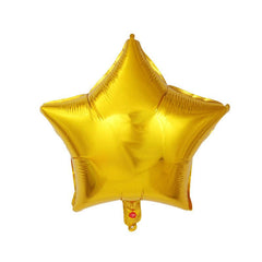 PartyCorp Happy Birthday Cheers Beer Mug Gold Star Foil Baloon Bouquet, Decoration Set, DIY Pack Of 5