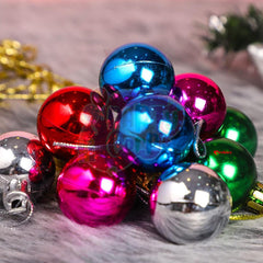 PartyCorp Merry Christmas Christmas Tree 4 feet with Danglers and Hats Combo 47 pcs - Christmas Tree, Red and White Santa Hats, Star Shaped Danglers, Big Star Shaped Danglers, Bell Shaped Danglers, Ball Shaped Danglers, Gift box shaped Danglers