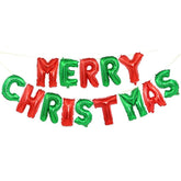PartyCorp Merry Christmas Red & Green Foil Banner For Merry Christmas Party Decoration, 1 Piece